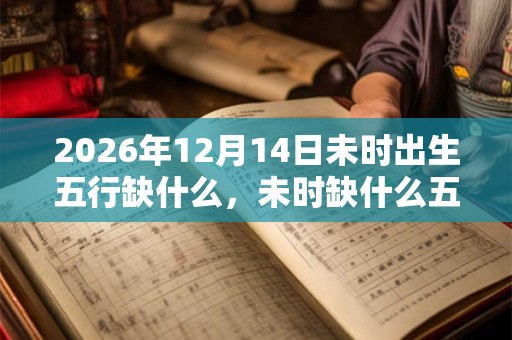 2026年12月14日未时出生五行缺什么,未时缺什么五行 2026年12月14日未时出生五行缺什么,未时缺什么五行