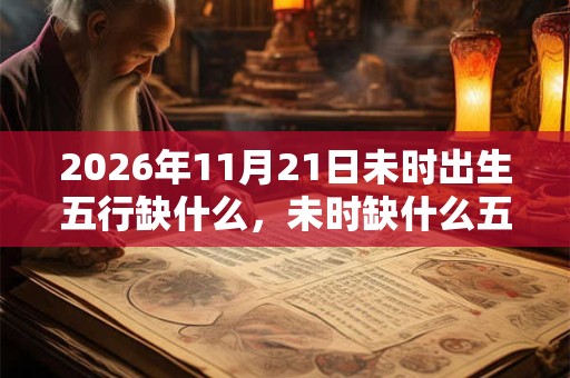 2026年11月21日未时出生五行缺什么，未时缺什么五行