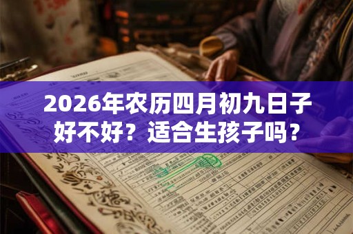 2026年农历四月初九日子好不好？适合生孩子吗？