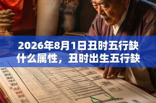 2026年8月1日丑时五行缺什么属性,丑时出生五行缺什么 2026年8月1日丑时五行缺什么属性,丑时出生五行缺什么