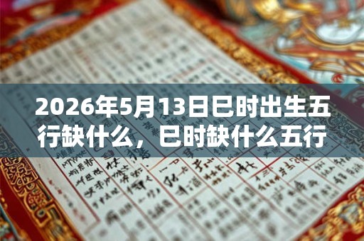 2026年5月13日巳时出生五行缺什么,巳时缺什么五行 2026年5月13日巳时出生五行缺什么,巳时缺什么五行