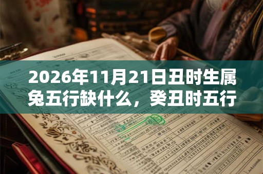 2026年11月21日丑时生属兔五行缺什么,癸丑时五行缺什么 2026年11月21日丑时生属兔五行缺什么,癸丑时五行缺什么