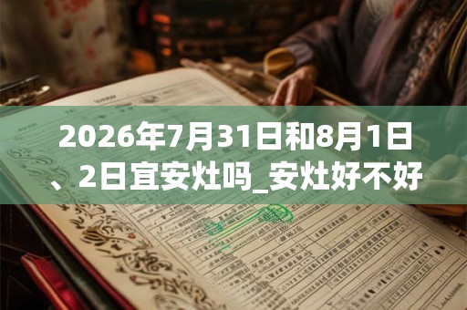 2026年7月31日和8月1日、2日宜安灶吗_安灶好不好 2026年7月31日和8月1日、2日宜安灶吗_安灶好不好