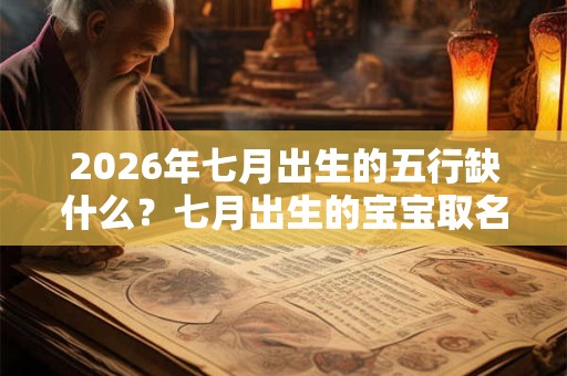 2026年七月出生的五行缺什么?七月出生的宝宝取名 2026年七月出生的五行缺什么?七月出生的宝宝取名