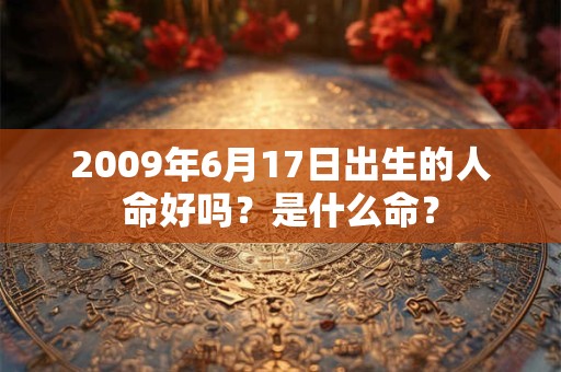 2009年6月17日出生的人命好吗?是什么命? 2009年6月17日出生的人命好吗?是什么命?
