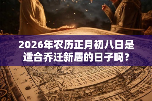 2026年农历正月初八日是适合乔迁新居的日子吗? 2026年农历正月初八日是适合乔迁新居的日子吗?
