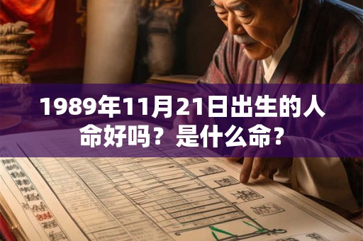 1989年11月21日出生的人命好吗？是什么命？