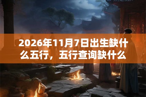 2026年11月7日出生缺什么五行，五行查询缺什么
