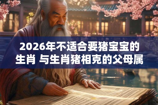 2026年不适合要猪宝宝的生肖 与生肖猪相克的父母属相 2026年不适合要猪宝宝的生肖 与生肖猪相克的父母属相