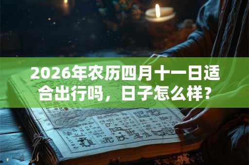 2026年农历四月十一日适合出行吗，日子怎么样？