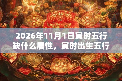 2026年11月1日寅时五行缺什么属性,寅时出生五行缺什么 2026年11月1日寅时五行缺什么属性,寅时出生五行缺什么