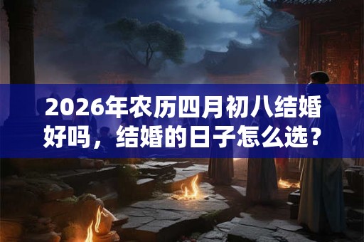 2026年农历四月初八结婚好吗,结婚的日子怎么选? 2026年农历四月初八结婚好吗,结婚的日子怎么选?