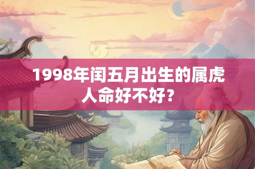 1998年闰五月出生的属虎人命好不好? 1998年闰五月出生的属虎人命好不好?