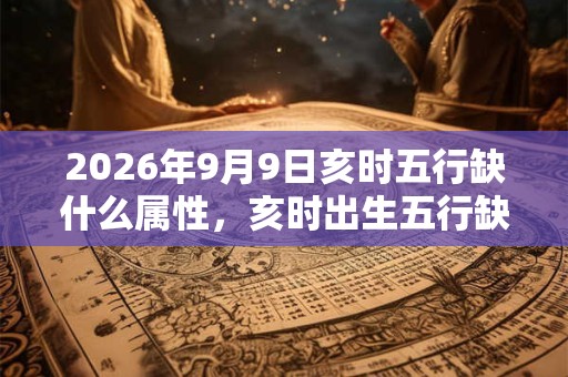 2026年9月9日亥时五行缺什么属性，亥时出生五行缺什么