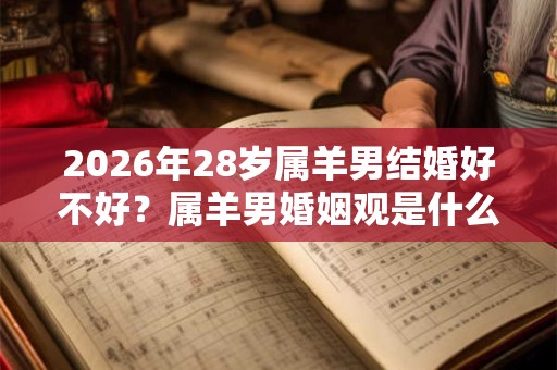 2026年28岁属羊男结婚好不好?属羊男婚姻观是什么? 2026年28岁属羊男结婚好不好?属羊男婚姻观是什么?
