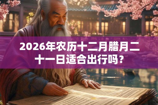 2026年农历十二月腊月二十一日适合出行吗？