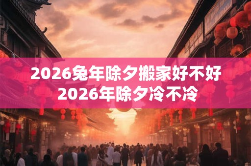 2026兔年除夕搬家好不好 2026年除夕冷不冷 2026兔年除夕搬家好不好 2026年除夕冷不冷
