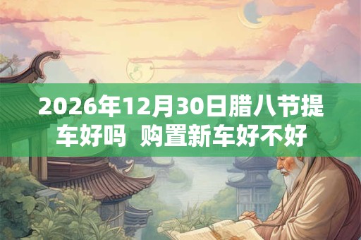 2026年12月30日腊八节提车好吗 购置新车好不好 2026年12月30日腊八节提车好吗 购置新车好不好
