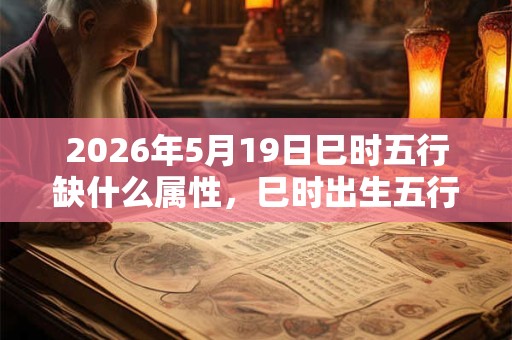 2026年5月19日巳时五行缺什么属性,巳时出生五行缺什么 2026年5月19日巳时五行缺什么属性,巳时出生五行缺什么