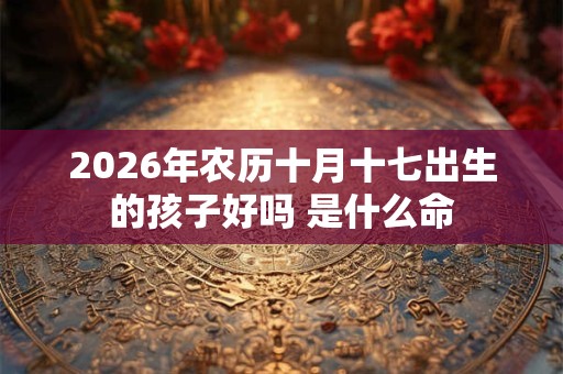 2026年农历十月十七出生的孩子好吗 是什么命