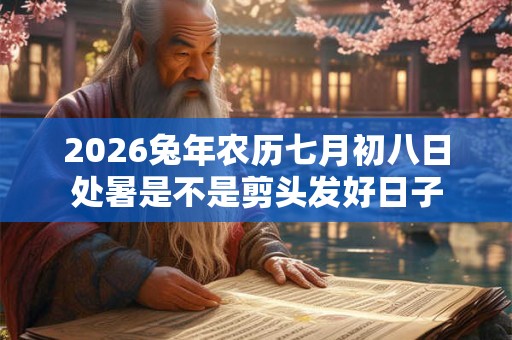 2026兔年农历七月初八日处暑是不是剪头发好日子