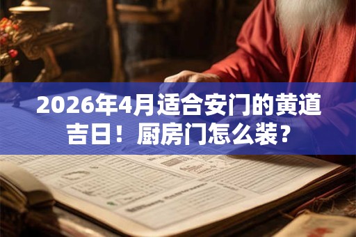 2026年4月适合安门的黄道吉日!厨房门怎么装? 2026年4月适合安门的黄道吉日!厨房门怎么装?