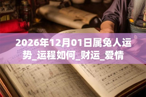 2026年12月01日属兔人运势_运程如何_财运_爱情 2026年12月01日属兔人运势_运程如何_财运_爱情