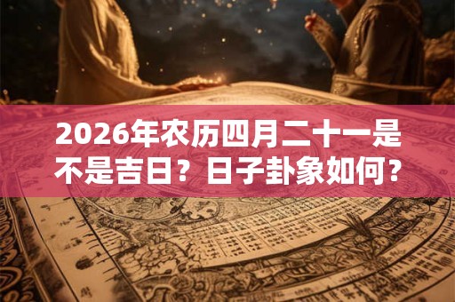 2026年农历四月二十一是不是吉日?日子卦象如何? 2026年农历四月二十一是不是吉日?日子卦象如何?
