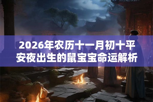 2026年农历十一月初十平安夜出生的鼠宝宝命运解析 2026年农历十一月初十平安夜出生的鼠宝宝命运解析