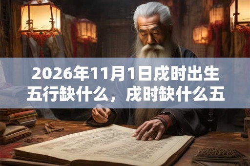 2026年11月1日戌时出生五行缺什么,戌时缺什么五行 2026年11月1日戌时出生五行缺什么,戌时缺什么五行