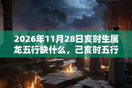 2026年11月28日亥时生属龙五行缺什么,己亥时五行缺什么 2026年11月28日亥时生属龙五行缺什么,己亥时五行缺什么