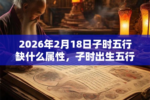 2026年2月18日子时五行缺什么属性,子时出生五行缺什么 2026年2月18日子时五行缺什么属性,子时出生五行缺什么