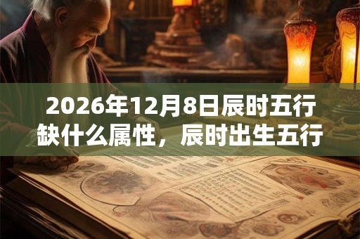 2026年12月8日辰时五行缺什么属性,辰时出生五行缺什么 2026年12月8日辰时五行缺什么属性,辰时出生五行缺什么