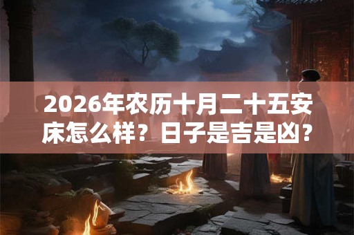 2026年农历十月二十五安床怎么样?日子是吉是凶? 2026年农历十月二十五安床怎么样?日子是吉是凶?