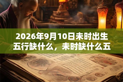 2026年9月10日未时出生五行缺什么,未时缺什么五行 2026年9月10日未时出生五行缺什么,未时缺什么五行