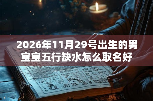 2026年11月29号出生的男宝宝五行缺水怎么取名好 2026年11月29号出生的男宝宝五行缺水怎么取名好