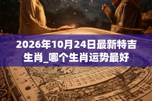 2026年10月24日最新特吉生肖_哪个生肖运势最好 2026年10月24日最新特吉生肖_哪个生肖运势最好