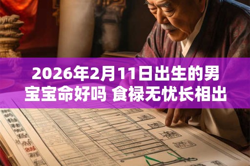 2026年2月11日出生的男宝宝命好吗 食禄无忧长相出众 2026年2月11日出生的男宝宝命好吗 食禄无忧长相出众
