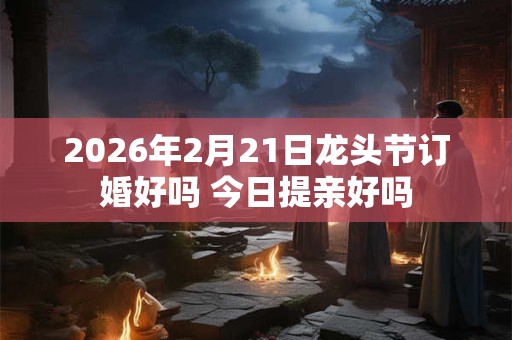 2026年2月21日龙头节订婚好吗 今日提亲好吗