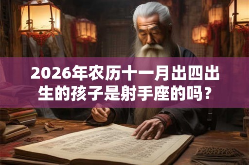 2026年农历十一月出四出生的孩子是射手座的吗? 2026年农历十一月出四出生的孩子是射手座的吗?