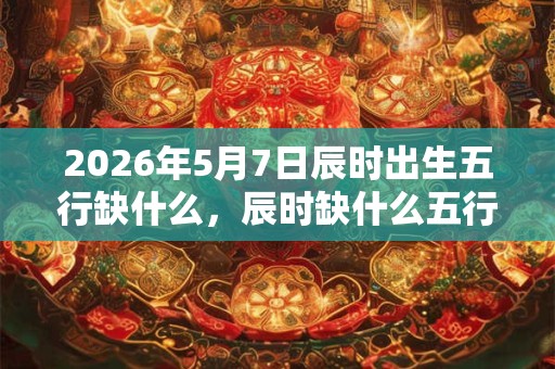 2026年5月7日辰时出生五行缺什么,辰时缺什么五行 2026年5月7日辰时出生五行缺什么,辰时缺什么五行