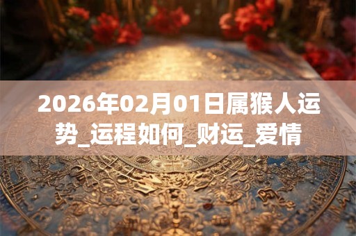 2026年02月01日属猴人运势_运程如何_财运_爱情 2026年02月01日属猴人运势_运程如何_财运_爱情