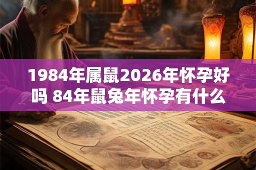 1984年属鼠2026年怀孕好吗 84年鼠兔年怀孕有什么影响