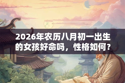 2026年农历八月初一出生的女孩好命吗,性格如何? 2026年农历八月初一出生的女孩好命吗,性格如何?