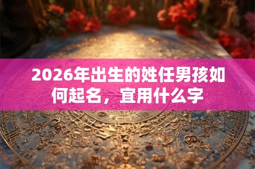 2026年出生的姓任男孩如何起名,宜用什么字 2026年出生的姓任男孩如何起名,宜用什么字