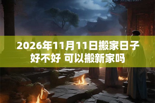 2026年11月11日搬家日子好不好 可以搬新家吗 2026年11月11日搬家日子好不好 可以搬新家吗
