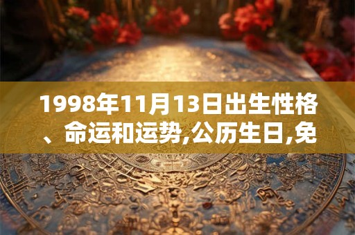 1998年11月13日出生性格、命运和运势,公历生日,免费算命 1998年11月13日出生性格、命运和运势,公历生日,免费算命