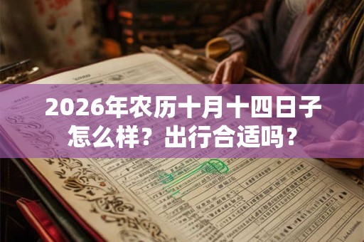 2026年农历十月十四日子怎么样？出行合适吗？