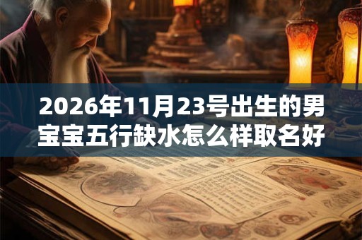 2026年11月23号出生的男宝宝五行缺水怎么样取名好