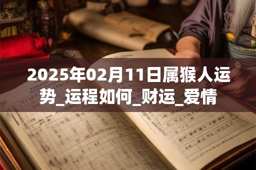 2025年02月11日属猴人运势_运程如何_财运_爱情 2025年02月11日属猴人运势_运程如何_财运_爱情